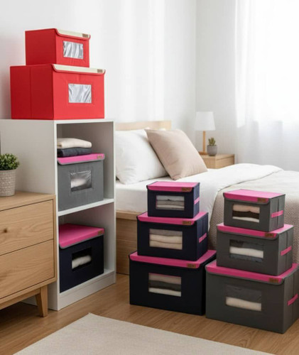 باکس نظم دهنده لباس سه سایز رنگی