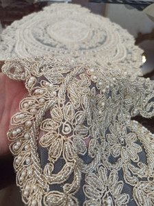 ست رومیزی ۵ تکه کارشده دستدوز